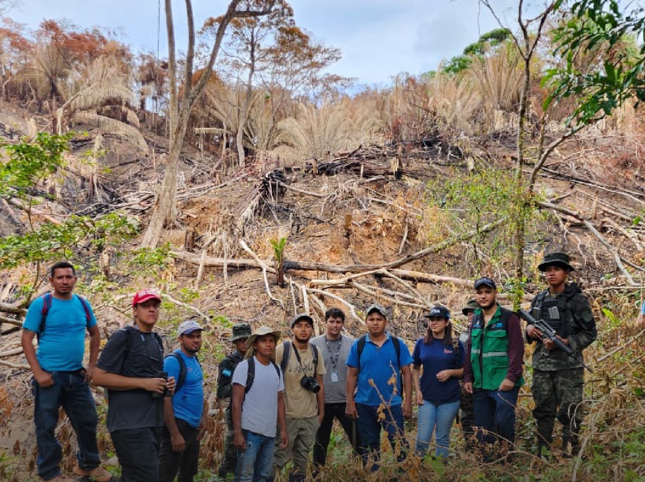 PGR y ICF verifican denuncias ambientales cerca del Parque Nacional Capiro y Calentura en Colón
